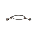 Patch Cord Cat6A IndustrialNet, Blindado S/FTP, Con Plug Industrial y Tapa en Cada Extremo, 3 Metros (9.84 Pies) | ISTP6X3MBL