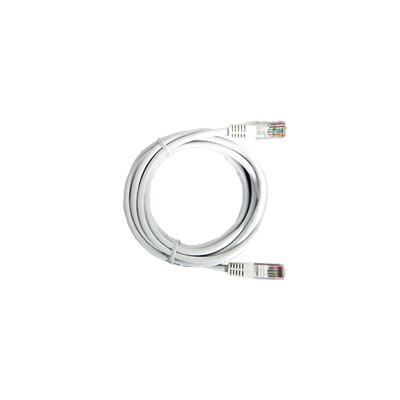 Cable de Parcheo UTP Cat5e - 0.5 Metros (1.64 Pies) - Blanco | LP-UT3-050-WH