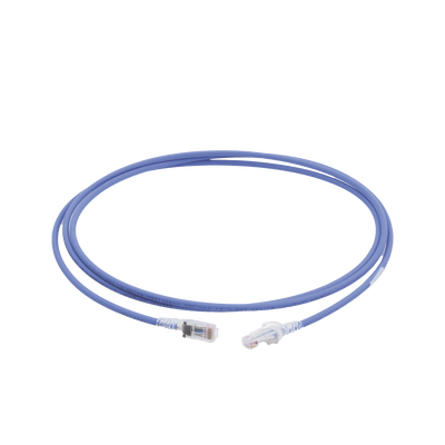 Patch Cord MC6 Modular Cat6 UTP, CM/LS0H, 2.13 Metros (7 Pies), Color Azul | MC6-07-06