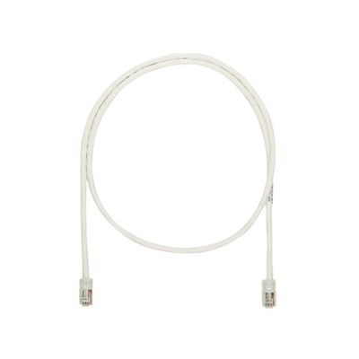 Cable de Parcheo UTP Categoría 5e, con Plug Modular en Cada Extremo - 1 Metro (3.28 Pies) - Blanco Mate | NK5EPC3Y