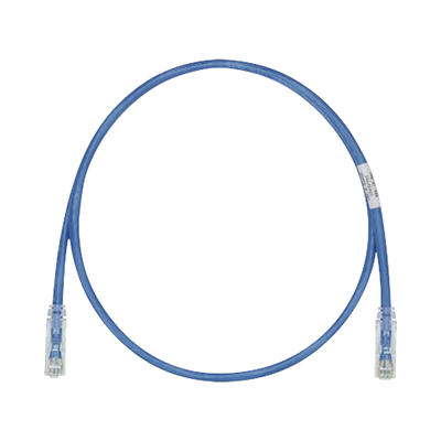 Cable de Parcheo TX6, UTP Cat6, 24 AWG, CM, Color Azul, 7.62 Metros (25 Pies) | UTPSP25BUY