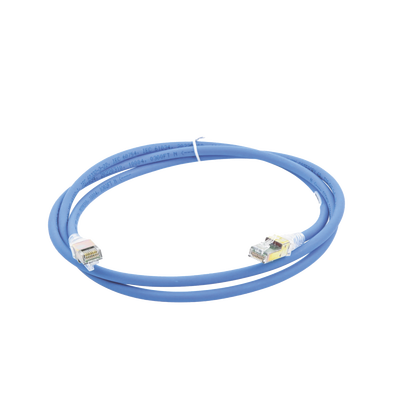 Patch Cord Z-MAX Cat6A UTP, CM, 1.52 Metros (5 Pies), Color Azul, Versión Bulk (Sin Empaque Individual) | ZM6A-05-06B