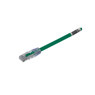 Cable de Parcheo UTP, Cat6A, 24 AWG, CM, Color Verde, 3.05 Metros (10 Pies) | UTP6AX10GR