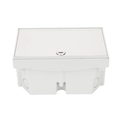 Caja de Suelo Estanca IP66 para Interior y Exterior / Protección contra Polvo y Agua / Sistema de Drenaje Integrado / Cierre Manual o de Seguridad / Alta Resistencia para Áreas Públicas | SM-CPE-IP66