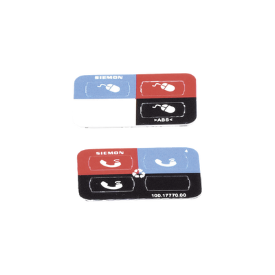 Icono Ultramax para Identificación de Jacks, Color Negro, Bolsa con 100 Piezas | Z-ICON-01B