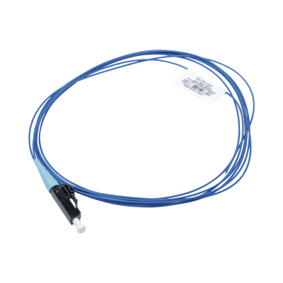 Pigtail de Fibra Óptica LC Simplex, Multimodo OM3 50/125, 900um, Color Aqua, 1 Metro (3.28 Pies) | FX1BN1NNNSNM001