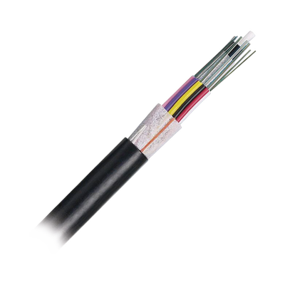 Cable de Fibra Óptica 6 Hilos, OSP (Planta Externa), No Armada (Dieléctrica), MDPE (Polietileno de Media Densidad), Multimodo OM3 50/125 Optimizada, Precio Por Metro | FOTNX06