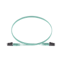 Jumper de Fibra Optica Multimodo 50/125 OM3, LC-LC Duplex, OFNR (Riser), Color Aqua, 5 Metros (16.40 Pies) | FX2ERLNLNSNM005