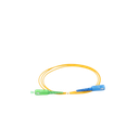 Jumper de Fibra Óptica Monomodo SC/APC-SC/UPC Simplex de 1 Metro (3.28 Pies), 2mm | LPSM2SCASCUS1