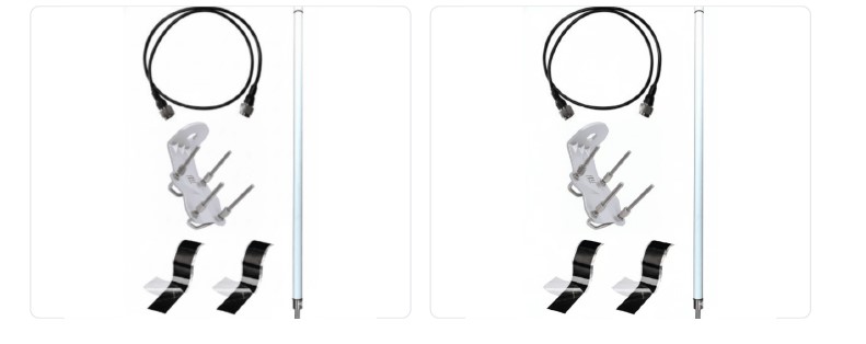 SSMELE Antena LoRa Exterior Omnidireccional / 5dBi / Modelo: ACC-IOT-KAN09-0