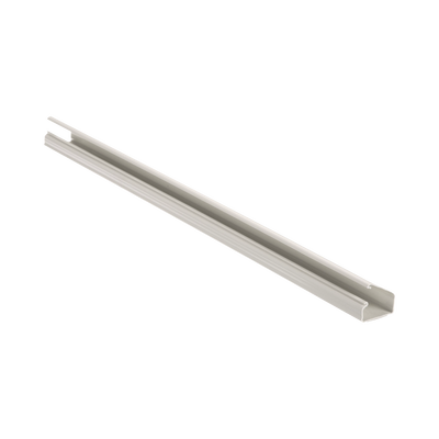 Canaleta LD10 de PVC rígido, con cinta adhesiva para instalación sin herramientas, de 38.4 x 24 x 1828.8 mm, Color Blanco Mate | LD10IW6-A