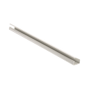Canaleta LD10 de PVC rígido, con cinta adhesiva para instalación sin herramientas, de 38.4 x 24 x 1828.8 mm, Color Blanco Mate | LD10IW6-A