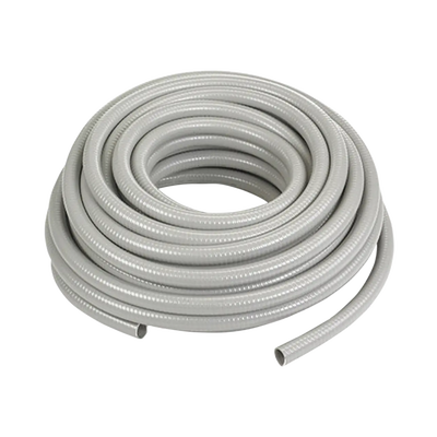 Manguera hermética flexible tipo PolyTuff no metálica, gris de 1/2", 100 pies. Uso comercial/industrial. | HUB-G1050