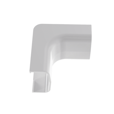 Esquinero interior, para uso con canaleta LD5, material ABS, Color Blanco | ICF5WH-E