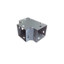 Derivación "T" horizontal 100 x 100 mm (3.94 x 3.94 pulg.), fabricado en lámina de acero al carbón | CH-DCT100L