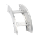 Curva Vertical Exterior de Aluminio de 90° Perfil Z / Peralte 3 1/4" / Ancho 6" / Radio 8" / Incluye Tornillería | CH-VE-908R8X6AK