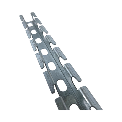 Sujetador Universal Profundo Multiusos, Tramos de 3 metros de largo, Con Acabado Electro Zinc, Complemento Ideal Para la Instalación de Charola Tipo Malla | CH-SUJP-EZ