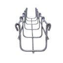 Charola Bimetálica Tipo Malla 54/50 mm, Ideal Para Utilizarse al Exterior o Zonas Húmedas, Hasta 43 Cables Cat6, Tramo de 3 Metros | CH-54-50BM