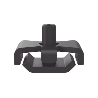 Kit de 50 Piezas de Uniones Con Tornillo y Arandelas, Para Charolas Wire Basket, Color Negro | PWBSPLBL