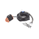 Stagebox, 12+4 canales, 4 extremos son SCMM3, los otros 12 extremos son SCMF3. | CSBT1204L20M