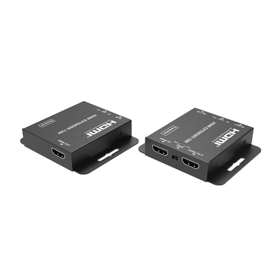 Kit Extensor HDMI | 4K2K@40m | 1080p@70m | Cat5e/Cat6 | Soporte PoC | HDMI Loop | Transmisión IR | EPC-ED970