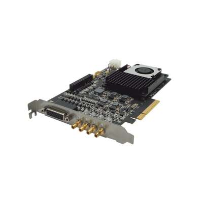Frame Grabber CXP-6 / PCIe Gen2 x8 / PoCXP 13W por Canal / 4 Canales / 6.25 Gbps / 4 GB DDR3 / GenICam | MV-GX1004