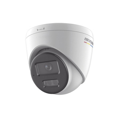 [Dual Light + ColorVu] Turret IP 6 Megapixel / Lente 2.8 mm / 30 mts IR + 30 mts Luz Blanca / Micrófono Integrado / ACUSENSE Lite / Exterior IP67 / WDR 120 dB / PoE / Micro SD | DS-2CD1367G2H-LIUF