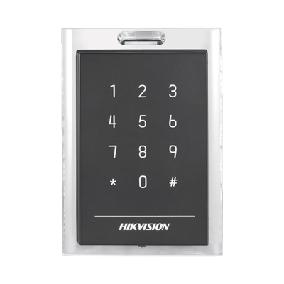 Lector de Tarjetas MIFARE y Contraseñas / Conexión Wiegand y RS-485 / Estético y Fácil de Utilizar / Indicador LED | DS-K1101MK