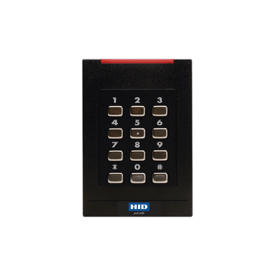 Lector con Teclado 921 PROX HID, EM /iClass SEOS (no clonable) /iClass SE/ iClass SR/ iClass /Mifare Classic, DesFire, Bluetooth/ Garantía de por Vida | RK40F
