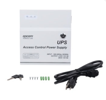 SSMELE-PS-12V FUENTE DE PODER 12V para Control de Acceso PL12DC5ABK