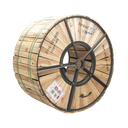 Carrete de 4 Kilómetros (13123.36 Pies) de Fibra Óptica para Exterior G.652D, Armada, Monomodo de 12 Hilos, Loose Tube, Color Negro, para Instalación en Ducto Subterráneo o Enterrado Directo | GYFS-12C/4KM