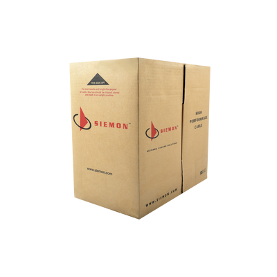 Bobina de Cable UTP Reelex, de 4 Pares, Alto Desempeño en Cat6 (350 MHz), PVC (CM), Color Azul, 24 AWG, 305 Metros (1000 Pies) | 9C6M4-E2-06-RXA