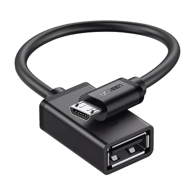 Adaptador OTG Micro USB Macho a USB 2.0 A Hembra | 10396