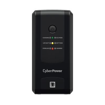 UPS de 1000 VA/500 W, Topología Línea Interactiva, Entrada 120 Vca  NEMA 5-15P, y 8 Salidas NEMA 5-15R, Puerto USB, Con Regulador de Voltaje (AVR) | UT-1000GU