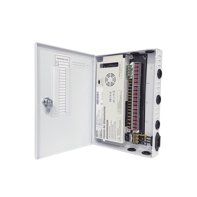 Fuente PREMIUM / 11-15 V / 18 canales / 30 A / Alta tecnología en seguridad / Doble ventilador / Hasta 1.85 Amperes por Salida / Filtro de Ruido por canal / Diseño de alta gama. | NXP18DC30HD