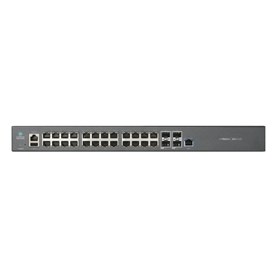 Switch cnMatrix EX2028 capa 3 de 28 puertos (24 Ethernet Gigabit, 4 SFP+) administración desde la Nube (MX-EX2028XXA-U) | MX-EX2028XXA-U