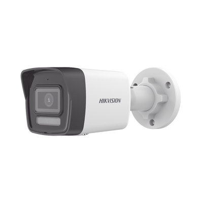 [Dual Light] Bala IP 4 Megapixel / Lente 2.8 mm / 30 mts IR + 30 mts Luz Blanca / Micrófono Integrado / ACUSENSE Lite / Exterior IP67 / H.265 / PoE  / Micro SD | DS-2CD1043G2-LIU(F)