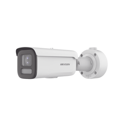 Bala IP 4 Megapixel / Lente Mot. 2.7 a 13.5 mm / Dual Light (60 mts IR + 60 mts Luz Blanca ) / Darkfighter S / Exterior IP67  / IK10 / WDR 130 dB / 4 Analíticos: AcuSense, Deteccion Facial, Conteo de Personas por Cruce y Zona | DS-2CD3646G2HT-LIZS