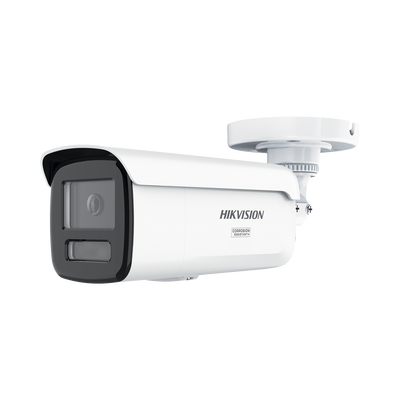 [Dual Light + ColorVu 3.0 + HikAI] Bala IP 6 Megapixel / Lente 4 mm / 60 mts IR + Luz Blanca / Exterior IP67 / Estrobo Azul y Rojo / WDR 130 dB / ACUSENSE 3.0 / Metal / NEMA 4X / ACUSEARCH | DS-2CD2T67G3-LIS2UY/SRB