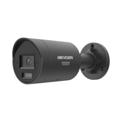 [Dual Light + ColorVu 3.0 + HikAI] Bala IP 6 Megapixel / Lente 2.8 mm / 40 mts IR + Luz Blanca / 2 Microfonos Integrados / Exterior IP67 /  WDR 130 dB / ACUSENSE 3.0 / Metal / NEMA 4X / ACUSEARCH | DS-2CD2067G3-LI2UY(BLACK)