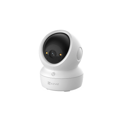 Cámara PT Wi-Fi / 4K (8 Megapíxeles) / Visión Nocturna Inteligente en Color  / Detección Humana / Detección de Mascota / Llamada a la App con un toque / Almacenamiento en MicroSD y Nube | CS-H6C-G1/8MP