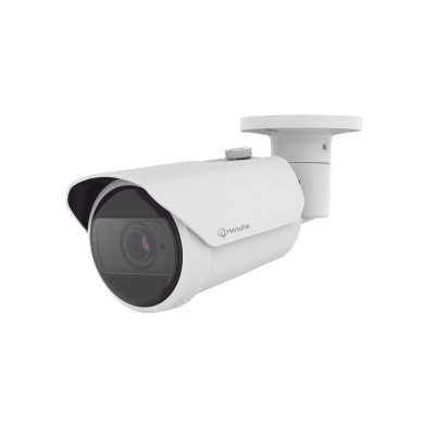 Cámara IP Tipo Bala Antivandálica 2 Megapíxel /Lente Motorizado 3.2 a 10mm / IR 40M / WDR 120db / Exterior IP66 / H.265 & WiseStream | QNO-C6083R