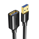 Cable Extensor USB 3.0 / 3 Metros / Macho-Hembra / 5 Gbps / Ultra Durabilidad / Núcleo de cobre estañado 28/22 AWG / Blindaje interior múltiple / Ideal para teclado, mouse , etc. | 30127