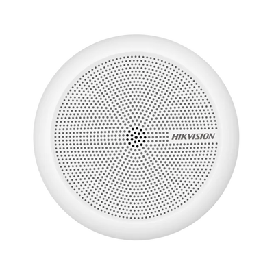 Micrófono Omnidireccional (360°) / Uso en Interior / Preamplificado para CCTV / Cancelación de Ruido Ambiental / Uso en Techo - Pared - Escritorio / Alcance de 5 Metros | DS-2FP2061