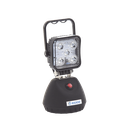 Lámpara de trabajo de mano, con batería recargable y montaje magnético, IP67 | E-W2461NA