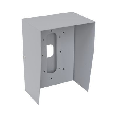 Cubierta Industrial para montaje de Porteros IP Fanvil y Grandstream, pintura electrostática color gris. | BASEINT