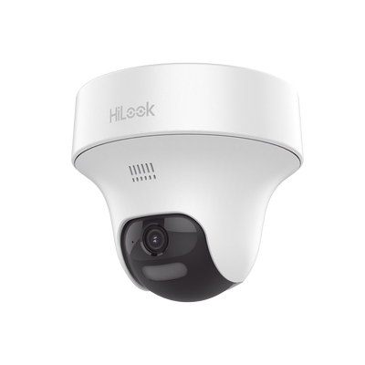 [Audio Bidireccional + Dual Light + ColorVu] PT TURBOHD 3K (5 Megapíxel) / Lente 3.6 mm / 25 mts IR EXIR + 20 mts Luz Blanca / Micrófono y Bocina Integrado  / dWDR / Uso Interior / Plástico | THC-T157-PTLTS