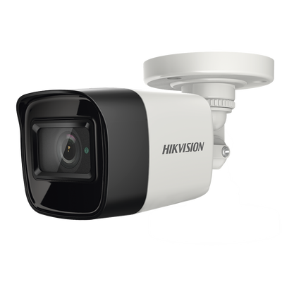 Bala TURBOHD 4K (8 Megapixel) / Gran Angular 102° / Lente 2.8 mm / Exterior IP67 / IR EXIR 30 mts / dWDR / Metal | DS-2CE16U0T-ITF