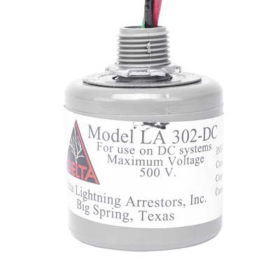 Protector de Descargas Atmosféricas, Diseñado Para Sistemas Fotovoltaicos, Uso en Corriente Directa, 0-500 Vcc | LA302DC