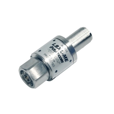 Protector Coaxial RF con Filtro / 1.8-3.8 GHz + 4.2-6.0 GHz / N Macho / Bloqueo DC / IP65 | LSXL-ME